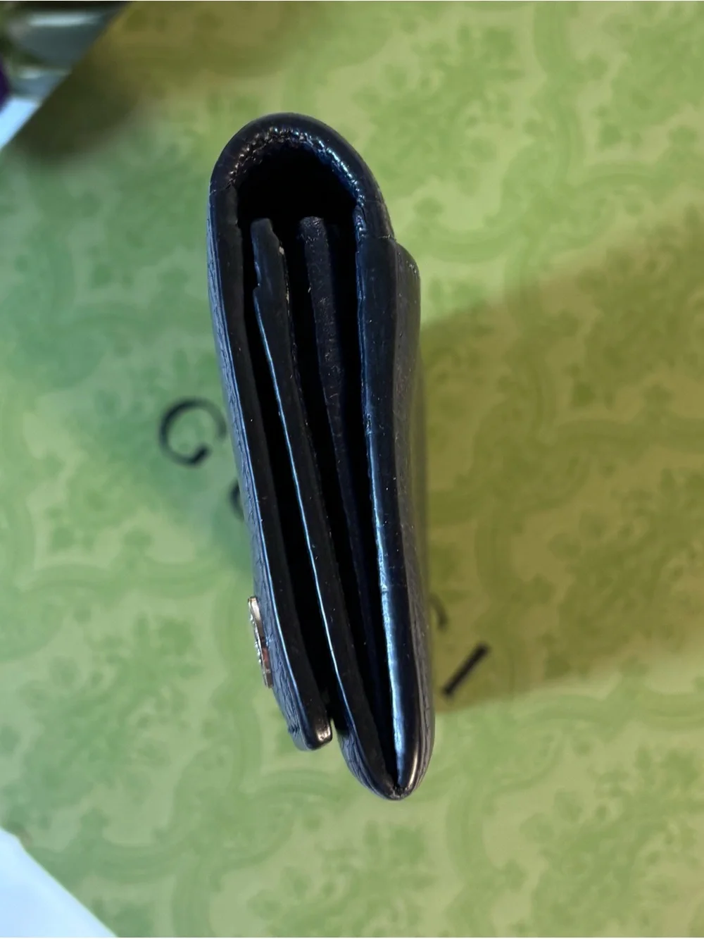 Gucci Navy Bifold Wallet